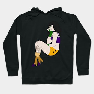 Goth Halloween Girl Hoodie